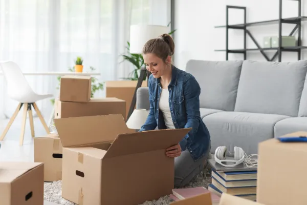 Professional movers in Hartbeespoort handling furniture relocation in Pretoria residential area