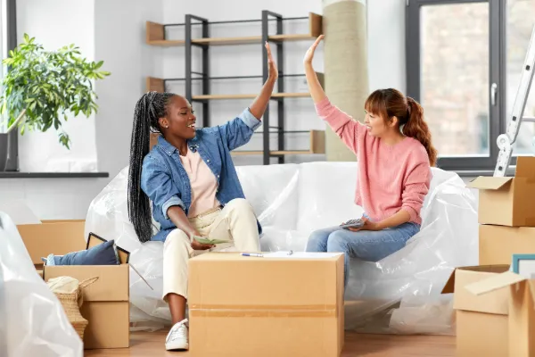 Professional movers in Rivonia handling furniture relocation in Pretoria residential area
